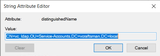 Account Distinguished Name